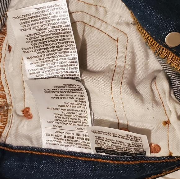 Men's Levi's 501 Jean's 32×32 - Picture 3 of 8